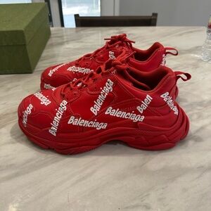 Balenciaga Triple S “Allover Logo”